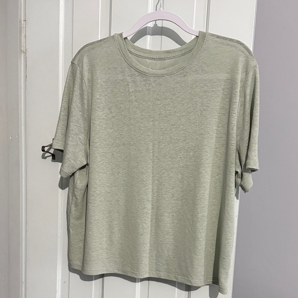 A New Day Sage Green Tee